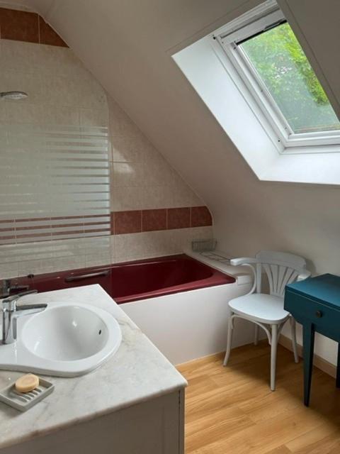 Maison Le Coteau Plage Vue Mer, 8 Pers. Petit Caux ภายนอก รูปภาพ